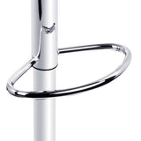 Artiss 2x Bar Stools Gas Lift Leather Padded White