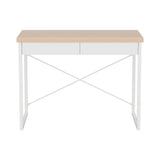 Artiss Computer Desk Drawer Storage Oak 100CM