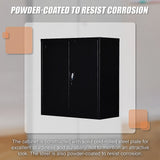 Two-Door Shelf Office Gym Filing Storage Locker Cabinet Safe