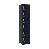 6-Door Locker for Office Gym Shed School Home Storage