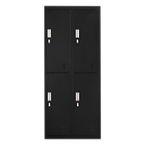 Four-Door Office Gym Shed Storage Locker
