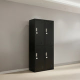 Four-Door Office Gym Shed Storage Locker