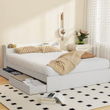 Artiss Bed Frame Queen Size Mattress Base wtih Charging Ports 2 Storage Drawers