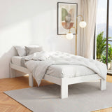 Artiss Bed Frame King Single Size Wooden White JADE