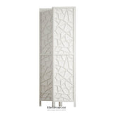 ARTISS 3 PANEL ROOM DIVIDER SCREEN 122X170CM CLOVER WHITE