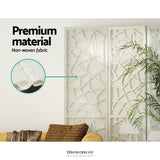 ARTISS 3 PANEL ROOM DIVIDER SCREEN 122X170CM CLOVER WHITE