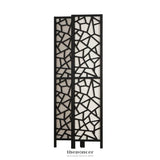 ARTISS 4 PANEL ROOM DIVIDER SCREEN 162X170CM CLOVER BLACK