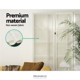 ARTISS 4 PANEL ROOM DIVIDER SCREEN 176X179CM NOVA WHITE