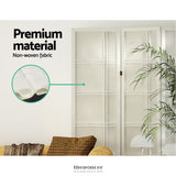 ARTISS 6 PANEL ROOM DIVIDER SCREEN 265X179CM NOVA WHITE