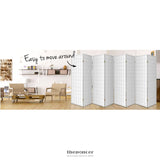 ARTISS 8 PANEL ROOM DIVIDER SCREEN 348X179CM WHITE