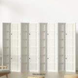 ARTISS 8 PANEL ROOM DIVIDER SCREEN 353X179CM NOVA WHITE