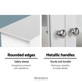 ARTISS BATHROOM MIRROR CABINET STORAGE CUPBOARD