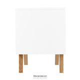 ARTISS BEDSIDE TABLE 2 DRAWERS - ANDERS WHITE