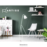 ARTISS DINING CHIARS SET OF 2 PU LEATHER WHITE LYLETTE
