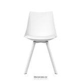ARTISS DINING CHIARS SET OF 2 PU LEATHER WHITE LYLETTE