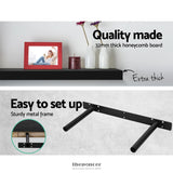 ARTISS FLOATING WALL SHELF SET OF 3 BLACK