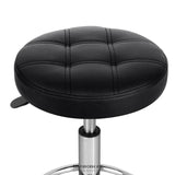 ARTISS SALON STOOL SWIVEL HEIGHT ADJUSTABLE ROUND BARBER
