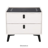 ARTISS SMART BEDSIDE TABLE 2 DRAWERS WITH WIRELESS CHARGING