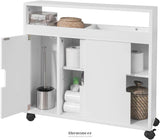 BATHROOM TOILET PAPER HOLDER CABINET