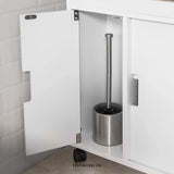 BATHROOM TOILET PAPER HOLDER CABINET
