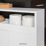 BATHROOM TOILET PAPER HOLDER CABINET