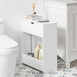 BATHROOM TOILET PAPER ROLL HOLDER SHELF