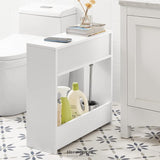 BATHROOM TOILET PAPER ROLL HOLDER SHELF