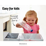 CEFITO 2X20L PULL OUT BIN - WHITE