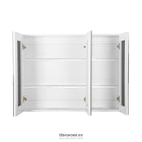 CEFITO BATHROOM MIRROR CABINET 1200X720MM WHITE