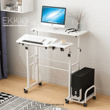 EKKIO MOBILE DESK DETACHABLE SIDEBOARD WHITE