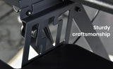 FORTIA CORNER DESK RISER 110CM WIDE ADJUSTABLE SIT TO STAND