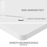 FORTIA SIT TO STAND UP STANDING DESK 120X60CM 72 - 118CM