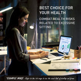 FORTIA SIT TO STAND UP STANDING DESK 160X75CM 62 - 128CM
