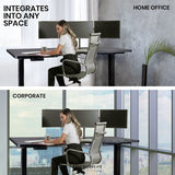 FORTIA STANDING DESK ELECTRIC DUAL MOTOR ADJUSTABLE SIT