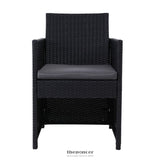 GARDEON 2PC OUTDOOR DINING CHAIRS PATIO FURNITURE WICKER