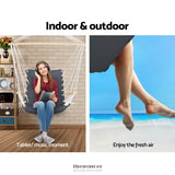 GARDEON HAMMOCK CHAIR HANGING WITH ARMREST CAMPING HAMMOCKS