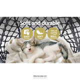 GARDEON HAMMOCK CHAIR OUTDOOR HANGING MACRAME COTTON INDOOR