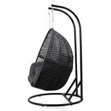 GARDEON OUTDOOR EGG SWING CHAIR HANGING POD CHAIR WICKER