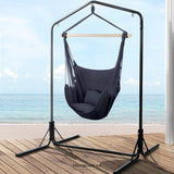 GARDEON OUTDOOR HAMMOCK CHAIR WITH STAND SWING HANGING