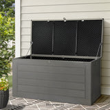 GARDEON OUTDOOR STORAGE BOX 680L CONTAINER LOCKABLE GARDEN