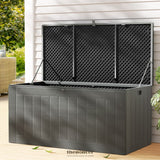 GARDEON OUTDOOR STORAGE BOX 830L CONTAINER LOCKABLE GARDEN