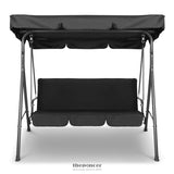 GARDEON OUTDOOR SWING CHAIR GARDEN BENCH FURNITURE CANOPY 3