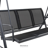 GARDEON OUTDOOR SWING CHAIR GARDEN BENCH FURNITURE CANOPY 3