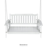 GARDEON PORCH SWING CHAIR WITH CHAIN GARDEN BENCH OUTDOOR