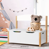 KEEZI KIDS TOY BOX CHEST STORAGE BLANKET CHILDREN ORGANISER
