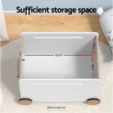 KEEZI KIDS TOY BOX CONTAINER CHILDREN CHEST STORAGE CLOTHES