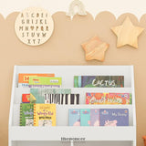 KIDS SHELVING UNIT 3 SHELVES 2 COMPARTMENTS
