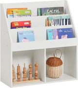 KIDS SHELVING UNIT 3 SHELVES 2 COMPARTMENTS
