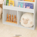 KIDS SHELVING UNIT 3 SHELVES 2 COMPARTMENTS