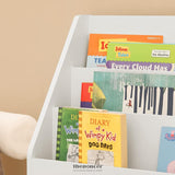 KIDS SHELVING UNIT 3 SHELVES 2 COMPARTMENTS